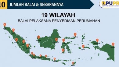 Ini Lokasi 19 Balai pelaksana Penyediaan Perumahan Kementerian PUPR