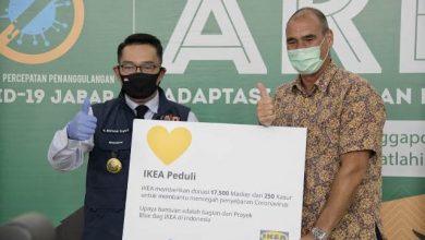 IKEA Donasikan 17.500 Masker Wajah Pakai Ulang dan 250 Matras untuk Memperkuat Ketahanan Covid-19 di Jawa Barat