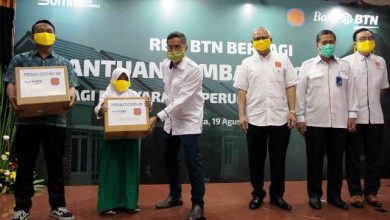 Peringati HUT RI dan Hapernas, BTN- REI Bagikan Sembako untuk Warga Terdampak COVID-19