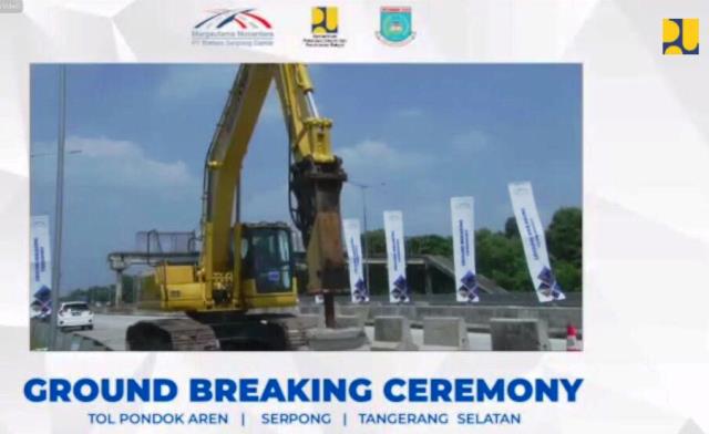 Ground Breaking Tol Pondok Aren – Serpong