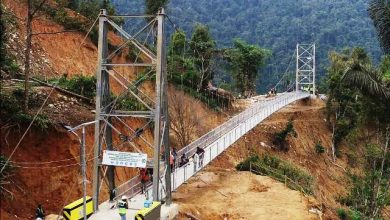 Pulihkan Konektivitas Palopo-Toraja, Kementerian PUPR Selesaikan Pembangunan Jembatan Gantung