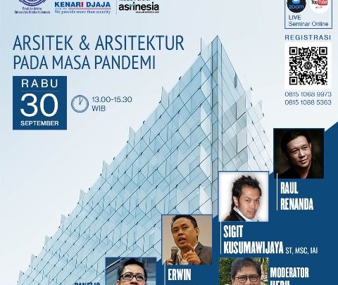 Seminar Online Arsitek & Arsitektur di Masa Pandemi