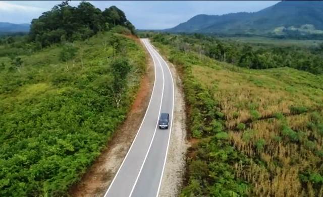 Jalan di Kalimantan