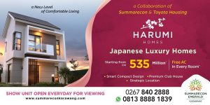 Harumi Homes Summarecon Emerald Karawang 