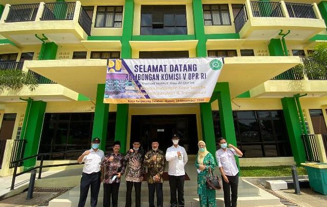 Komisi V DPR RI Apresiasi Pembangunan Rusun Institut Ilmu Alquran