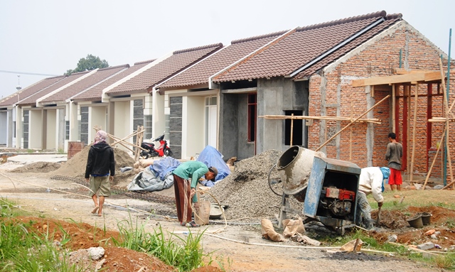 Pembangunan rumah di Bogor Program Sejuta Rumah