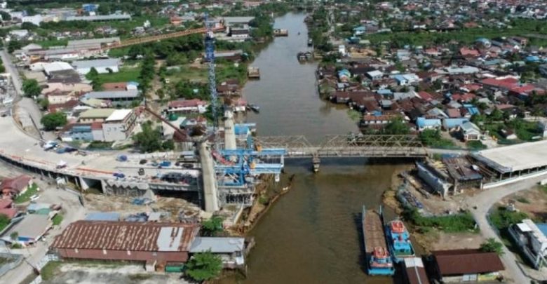 Jembatan Sei Alalak Rampung 2021