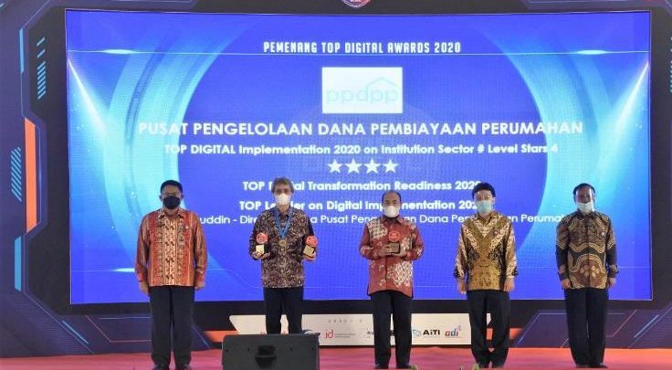 Kementerian PUPR Raih 3 Penghargaan dalam Top Digital Awards 2020