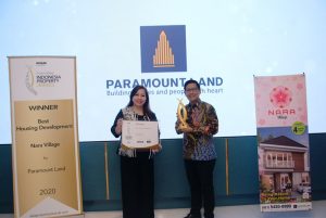 Paramount Land menerima penghargaan Indonesia Property Awards