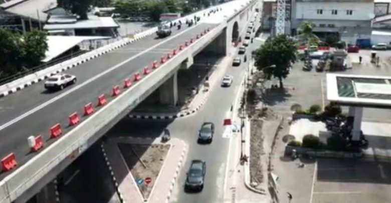 Siap Dioperasikan, Flyover Purwosari Kota Solo Diujicoba