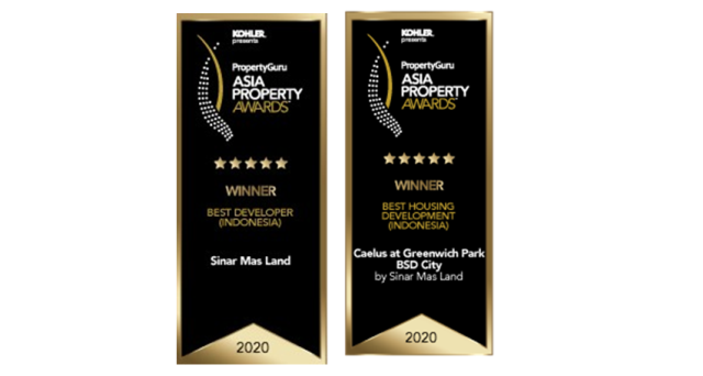 Sinar Mas Land Raih Best Developer di Ajang Asia Property Awards 2020