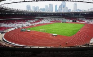 Stadion Sepak Bola Gelora Bung Karno Senayan Jakarta