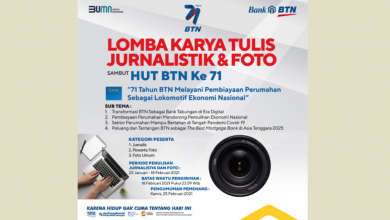 Lomba Karya Tulis dan Foto Jurnalistik BTN