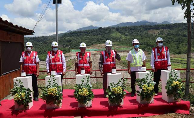 Bendungan Napun Gete di Sikka, NTT Mulai Dilakukan Pengisian