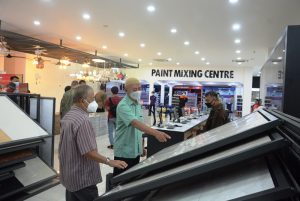 Pembukaan Gerai Grand Opening Super Ceramic 