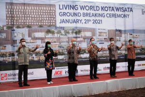 Ground Breaking Living World Kota Wisata