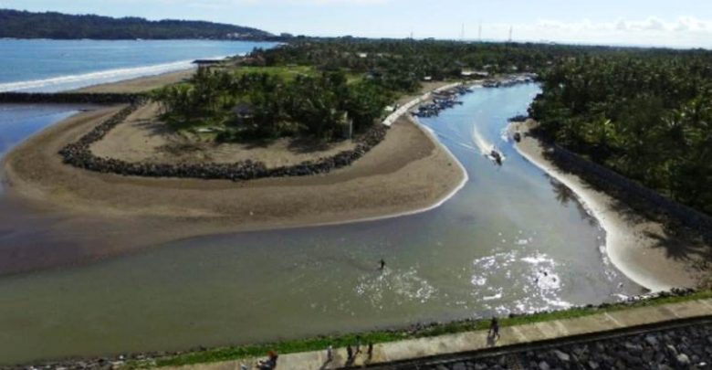 Kementerian PUPR Bangun Prasarana Pengendali Banjir Muara Sungai Cikidang Pangandaran