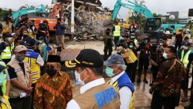 Menteri Basuki Tinjau Penanganan Darurat Bencana Gempa Bumi di Sulbar