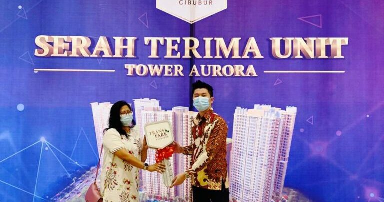 Transpark Cibubur Mulai Serah Terima Tower Aurora