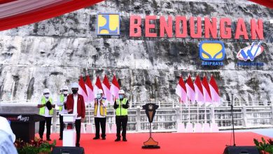 Presiden Jokowi Resmikan Bendungan Tapin Sebagai Bendungan Multifungsi di Kalimantan Selatan