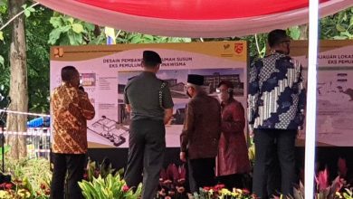 Wapres Tinjau Lokasi Pembangunan Rusun Eks Pemulung dan Tunawisma di Bekasi