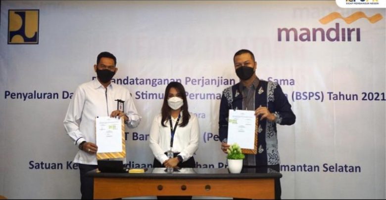 Bank Mandiri Salurkan Dana Program BSPS