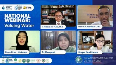 Webinar Valuing Water Indonesia Water Institute