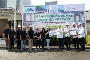 Serah Terima New Shinano Precast