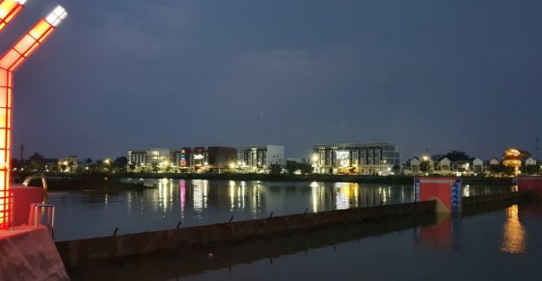 Bendung Gerak Kanal Banjir Barat Semarang