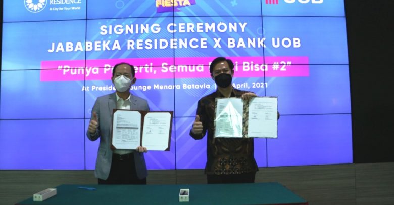 Jababeka Residence Gandeng Bank UOB