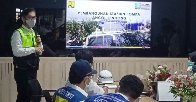 Kementerian PUPR Bangun Stasiun Pompa Ancol Sentiong