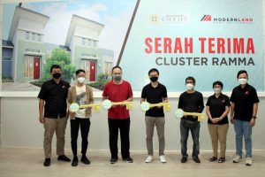 Modernland Cilejit Serah Terima Rumah Cluster Ramma