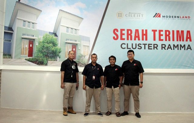 Modernland Cilejit Serah Terima Rumah Cluster Ramma