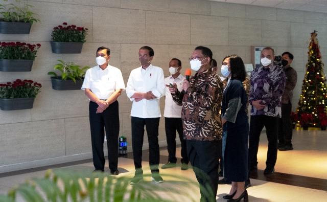 Presiden Jokowi Tinjau Rainbow Springs CondoVillas Summarecon Serpong