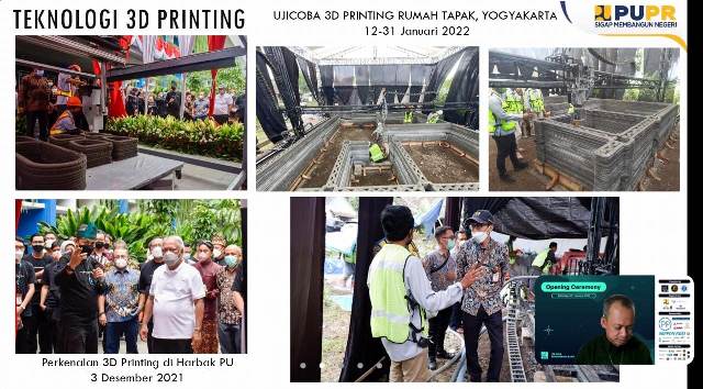 Kementerian PUPR Akan Gunakan 3D Printing Bangun Rumah Khusus