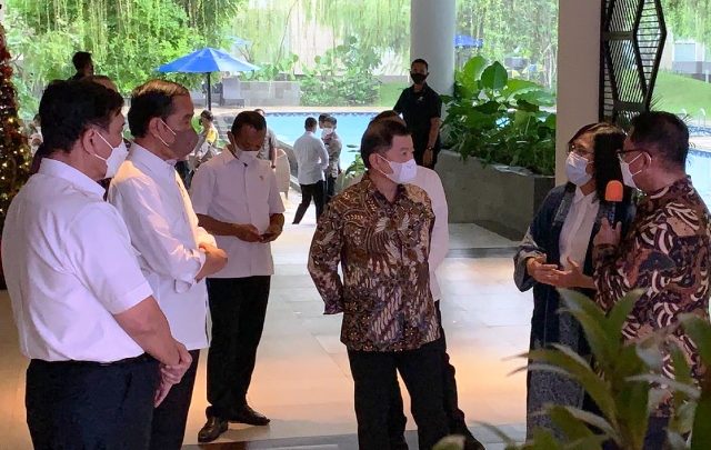 Presiden Jokowi Kunjungi Rainbow Springs CondoVillas Summarecon Serpong