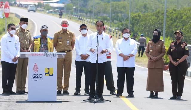 Jalan Lingkar Brebes-Tegal Diresmikan Presiden Jokowi