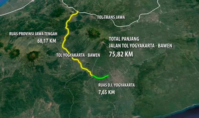 Pembangunan Tol Yogyakarta - Bawen Ditargetkan Rampung Akhir 2024