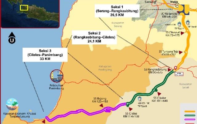 Jalan Tol Serang-Panimbang Permudah Akses Wisata ke Tanjung Lesung