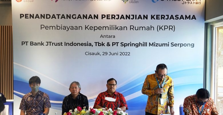 J Trust Bank Siap Melayani Kebutuhan Pembiayaan Kepemilikan Rumah Springhill Yume Lagoon