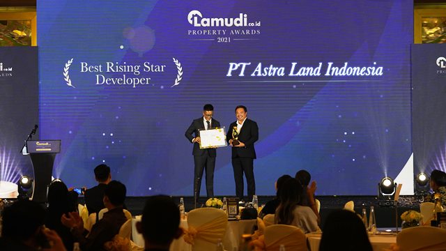 Astra Land Indonesia Raih Penghargaan Best Rising Star Developer Lamudi.co.id Property Awards 2021