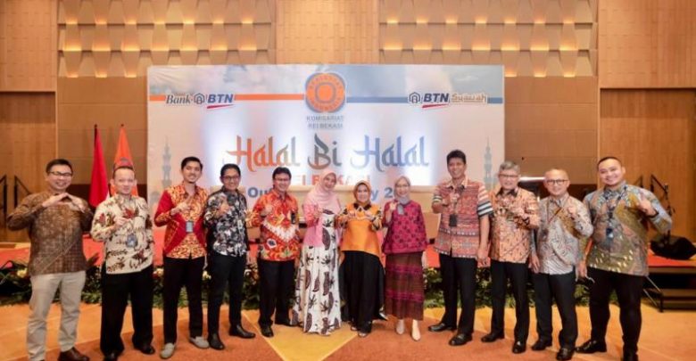 REI Bekasi Gelar Halal Bi Halal dan Diskusi Outlook Property 2022