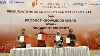 Millennium City Gandeng Empat Bank dan 500 Agen Properti