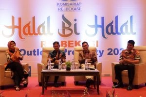 REI Bekasi Gelar Halal Bi Halal dan Diskusi Outlook Property 2022