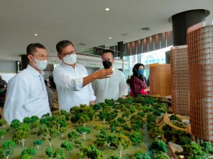 Intiland Gelar Tahapan Topping Off Apartemen SQ Rés