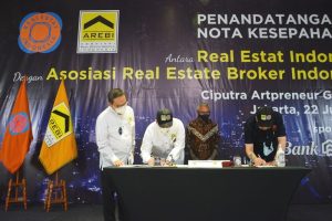 REI dan AREBI Lakukan Penandatanganan Nota Kesepahaman untuk Meningkatkan Pertumbuhan Sektor Properti