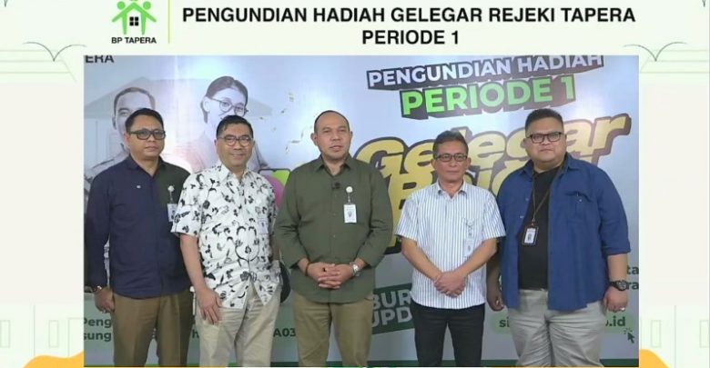 BP Tapera Gelar Pengundian Perdana Gelegar Rezeki Tapera