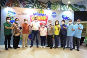 Pembukaan Waterplay Grand Metropolitan Bekasi