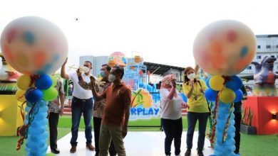 Pembukaan Waterplay Grand Metropolitan Bekasi