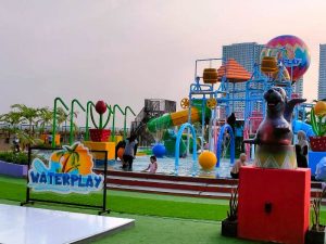 Pembukaan Waterplay Grand Metropolitan Bekasi